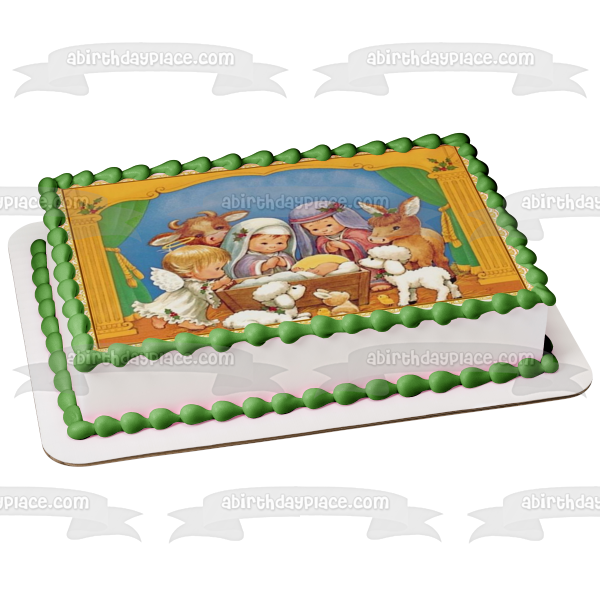 nativity-scene-baby-jesus-mary-joseph-and-farm-animals-edible-cake-top-a-birthday-place