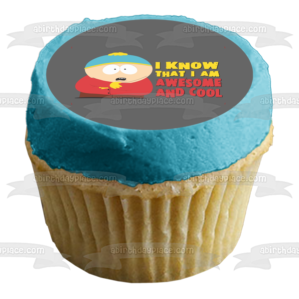 South Park - Edible Birthday Cake OR Cupcake Topper – Edible