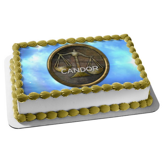 Divergent Candor the Honest Edible Cake Topper Image ABPID06847