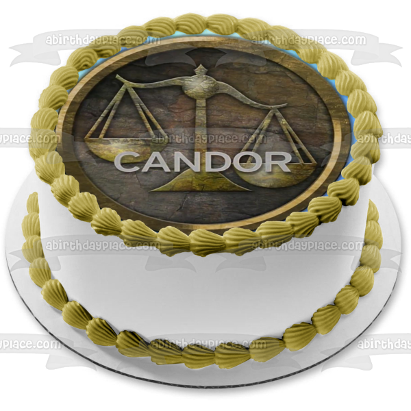 Divergent Candor the Honest Edible Cake Topper Image ABPID06847