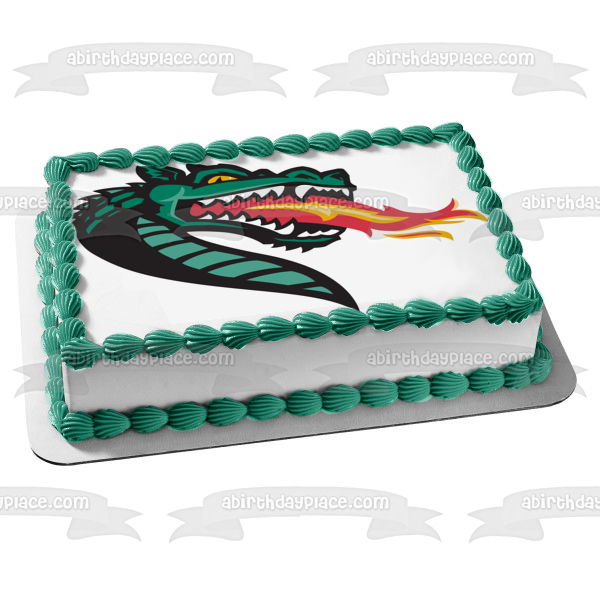 University of Alabama Birmingham Logo Blazers NCAA Edible Cake Topper Image ABPID06928