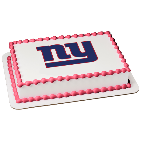 New York Giants Primary Logo NFL Edible Cake Topper Image ABPID06929