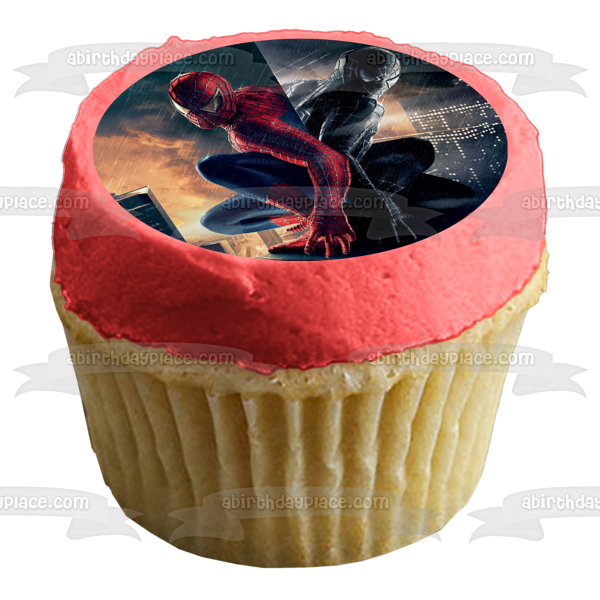 Spider-Man 3 Edible Cake Topper Image ABPID06954