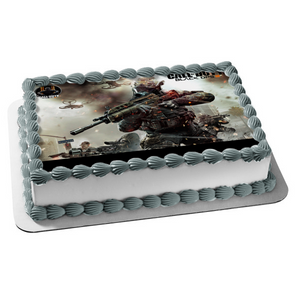 Call of Duty Black Ops 3 Logo Stormtroopers Edible Cake Topper Image ABPID07450
