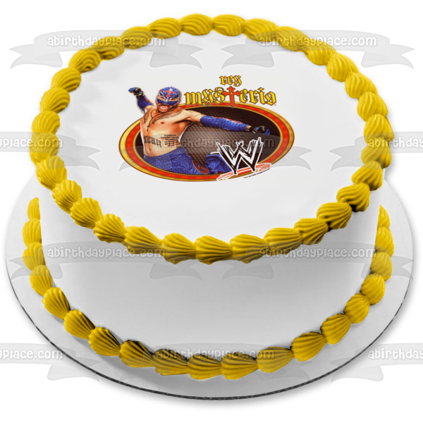 WWE World Wrestling Entertainment Rey Mysterio Edible Cake Topper Image ABPID07487