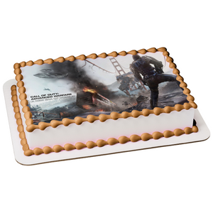 Call of Duty Advanced Warfare a New Era of Combat Jack Mitchell Edible Cake Topper Image ABPID07672