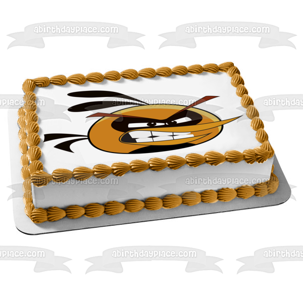Angry Birds Chet the Brown Bird Edible Cake Topper Image ABPID07522