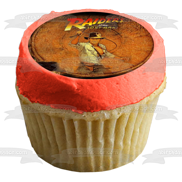 Indiana Jones Raiders of the Lost Ark Edible Cake Topper Image ABPID08429