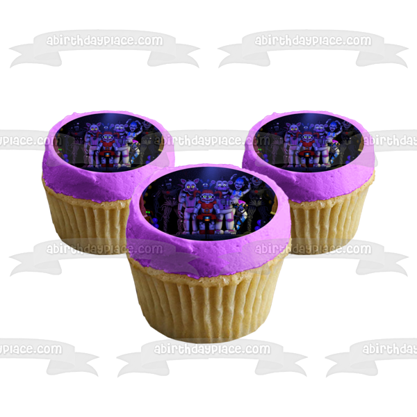 Five Nights at Freddy's Please Stand by Funtime Lolbit Edible Cake Top – A  Birthday Place