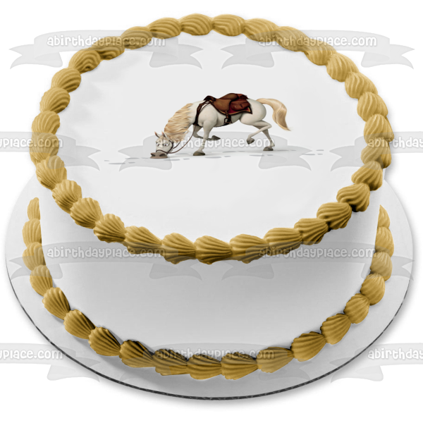 Tangled Maximus Edible Cake Topper Image ABPID08233
