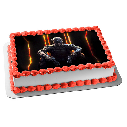 Imagen comestible para decoración de tarta de Call of Duty ABPID08262 