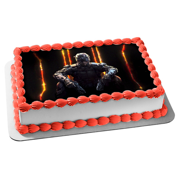 Call of Duty Edible Cake Topper Image ABPID08262