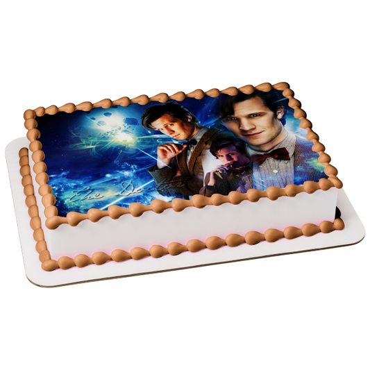 Doctor Who Eleventh Doctor Edible Cake Topper Image ABPID08531