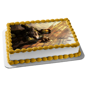 Halo Wars 3 Soldiers Edible Cake Topper Image ABPID08548