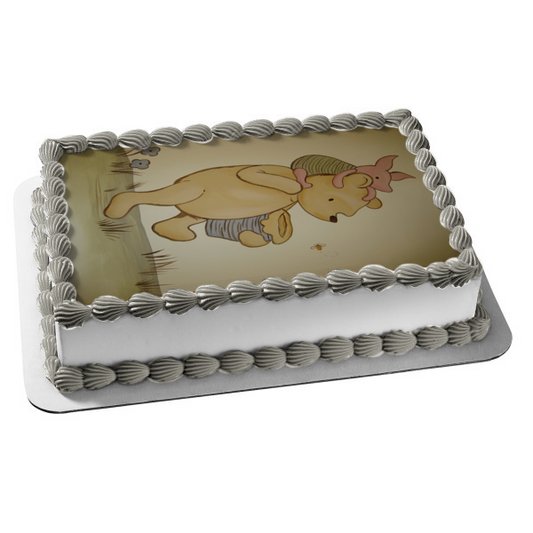 Imagen comestible para tarta de Disney Winnie the Pooh Piglet Honey Pot ABPID08311 