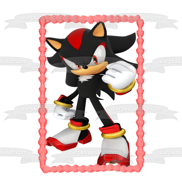 Sonic Shadow and Silver Cupcakes Edible Cupcake Topper Images ABPID536 – A  Birthday Place