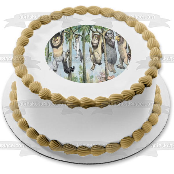 Where the Wild Things Are Max Monsters Edible Cake Topper Image ABPID08385