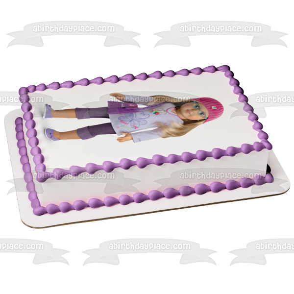 American Girl Edible Cake Topper Image ABPID08395