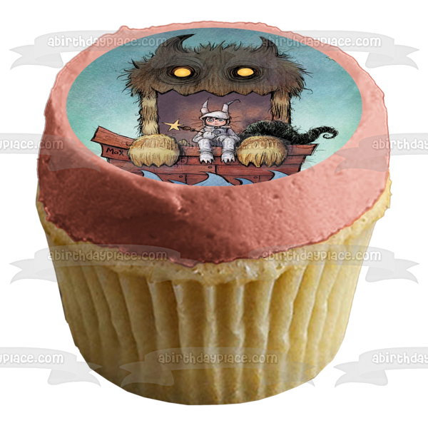 Where the Wild Things Are Maurice Sendak Max Edible Cake Topper Image ABPID09051