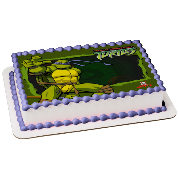 Teenage Mutant Ninja Turtles Tmnt Donatello Edible Cake Topper Image Frame ABPID09064