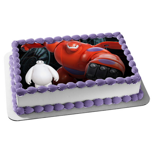 Imagen comestible para tarta de Big Hero 6 Baymax rojo Baymax Disney ABPID08912 