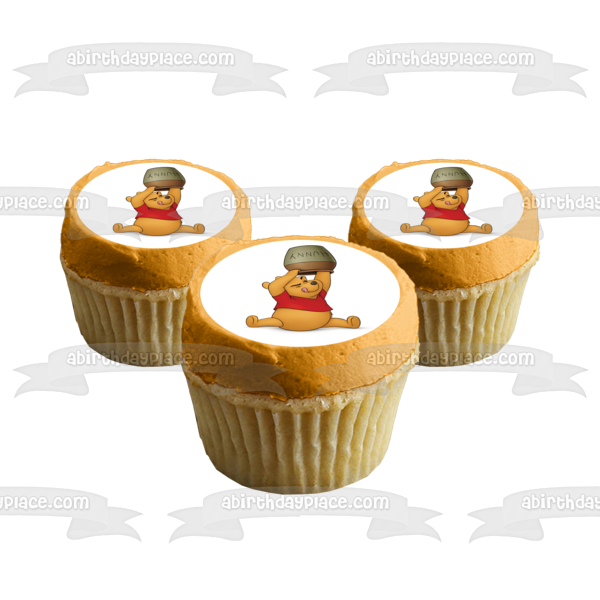 Disney Winnie the Pooh Honey Hunny Jar Edible Cake Topper Image ABPID09081