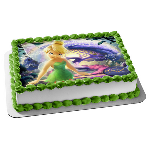 Walt Disney Tinker Bell Fairy Edible Cake Topper Image ABPID09088