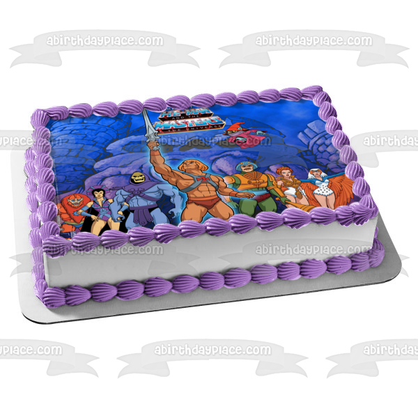 The Best of He-Man and the Masters of the Universe Edible Cake Topper Image ABPID09096