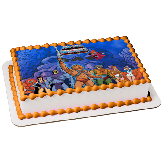 The Best of He-Man and the Masters of the Universe Edible Cake Topper Image ABPID09096