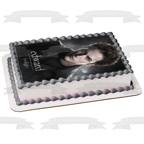 The Twilight Saga Edward Cullen Edible Cake Topper Image ABPID09126