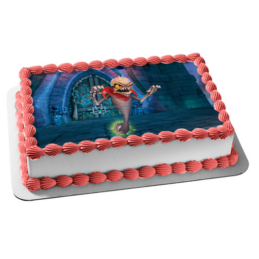 Skylanders Video Games Ghost Roaster Olav Edible Cake Topper Image ABPID09129