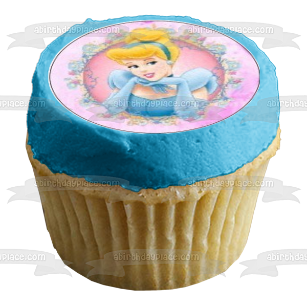 Disney Princess Ariel Belle Aurora Jasmine Cinderella Snow White Edible Cupcake Topper Images ABPID09191