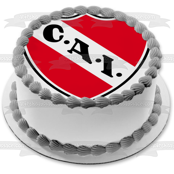 Club Atlético Independiente Argentine Professional Sports Club Logo Edible Cake Topper Image ABPID00797