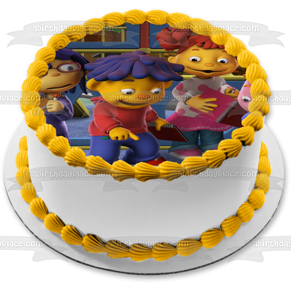Sid the Science Kid Playground Edible Cake Topper Image ABPID00799