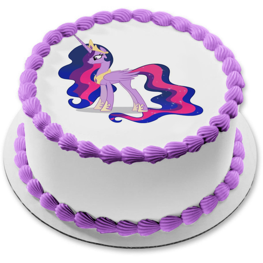 Adorno comestible para tarta de My Little Pony Princess Twilight Sparkle, imagen ABPID01202 