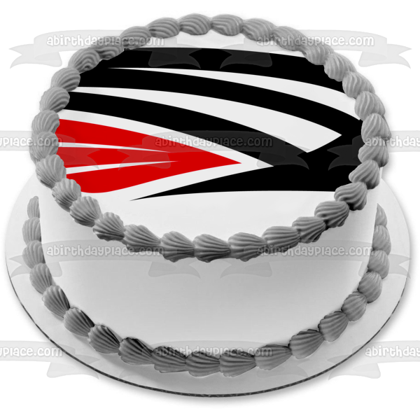 Southern Oregon University Athletics Logo Edible Cake Topper Image ABPID01472