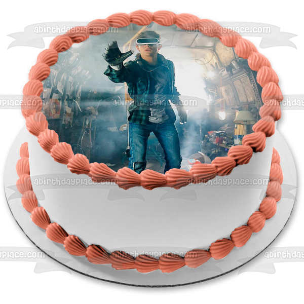 Ready Player One Wade Watts Percival Edible Cake Topper Image ABPID01533