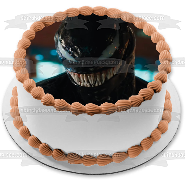 Venom Edible Cake Topper Image ABPID01756