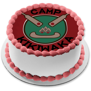 Bunk'd Camp Kikiwaka Logo Edible Cake Topper Image ABPID01894