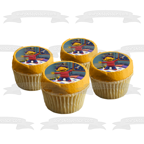 Sid the Science Kid In His Bedroom Edible Cake Topper Image ABPID03184
