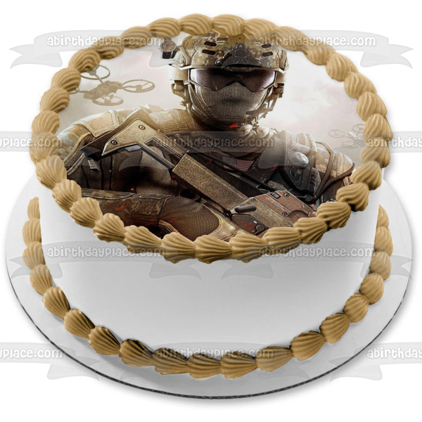 Call of Duty Black Ops 2 Alex Mason Edible Cake Topper Image ABPID03538