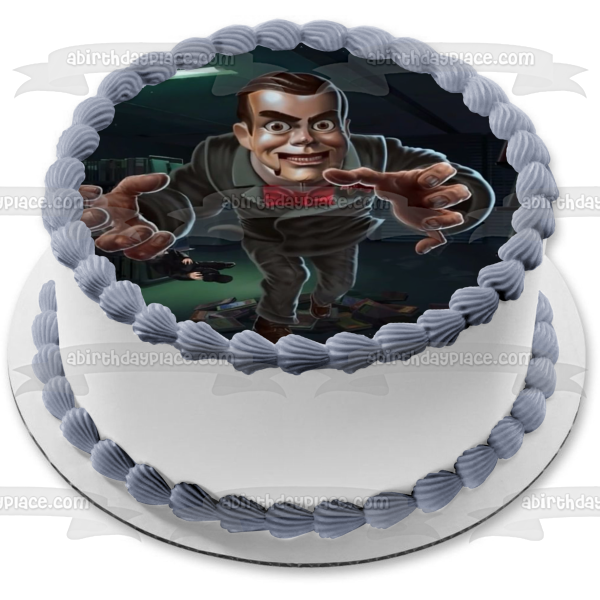 Imagen comestible para tarta con diseño de piel de gallina embrujada de Halloween RL Stein ABPID03984 