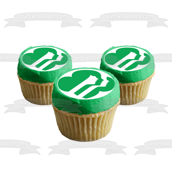 Girl Scouts of America Emblem Edible Cake Topper Image ABPID05007