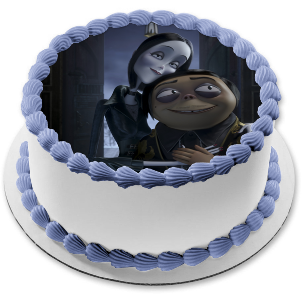 The Addams Family Movie Morticia Gomez Edible Cake Topper Image ABPID50373