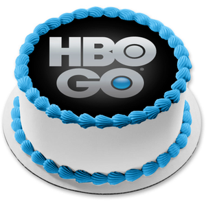 Hbo Go Logo Edible Cake Topper Image ABPID51310
