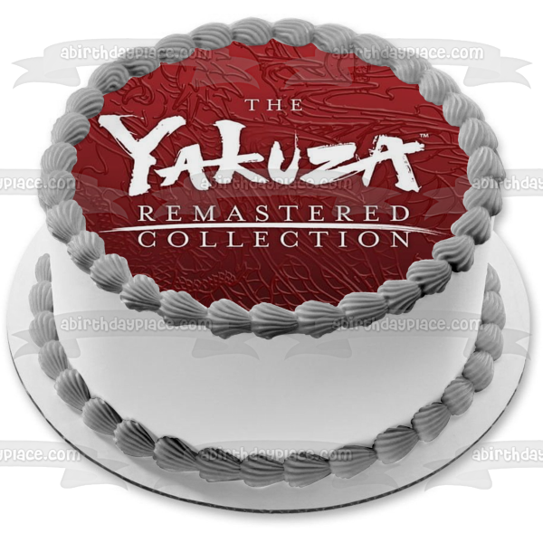 The Yakuza Remastered Collection Edible Cake Topper Image ABPID51903