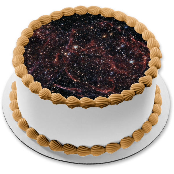 Outer Space Stars Edible Cake Topper Image ABPID52609