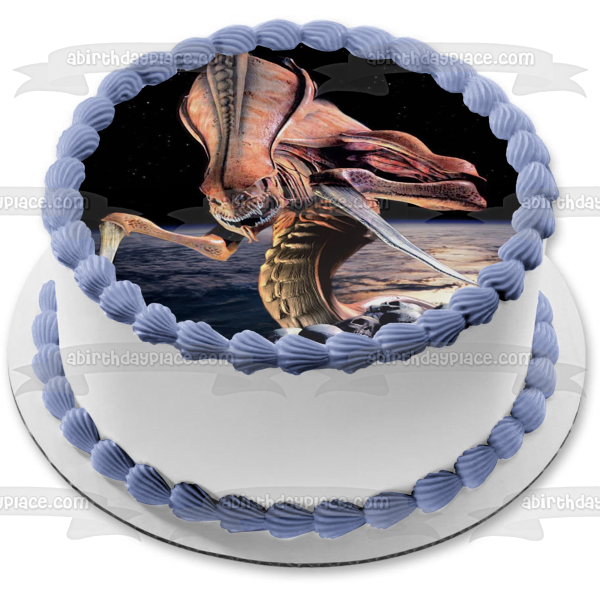 Starcraft RTS PC Gaming Blizzard Zerg Hydralisk Edible Cake Topper Image ABPID52636