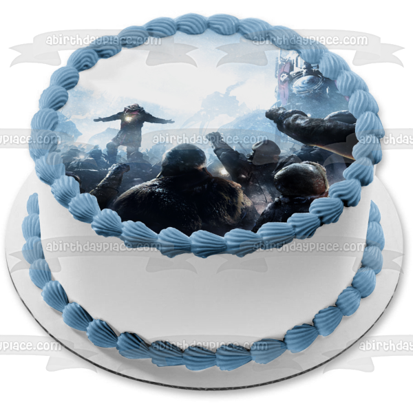 Frostpunk City Building Survival Video Game Edible Cake Topper Image ABPID53389