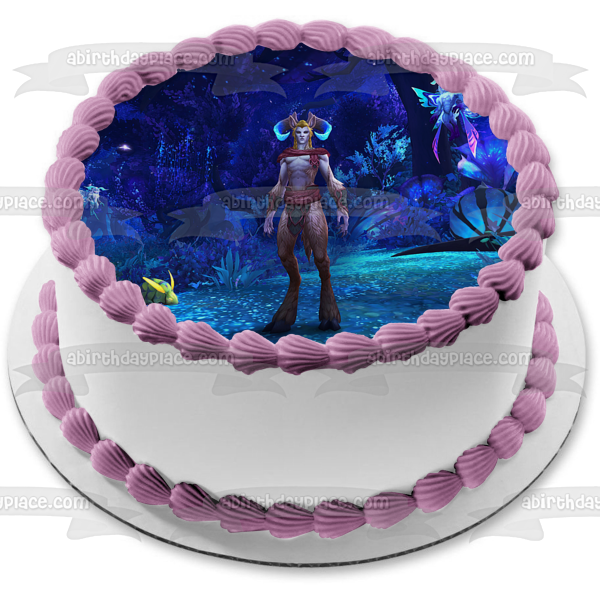 World of Warcraft Ardenweald Edible Cake Topper Image ABPID53395
